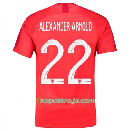 Billiga Fotbollströjor England Alexander-arnold 22 VM 2018 Borta tröja